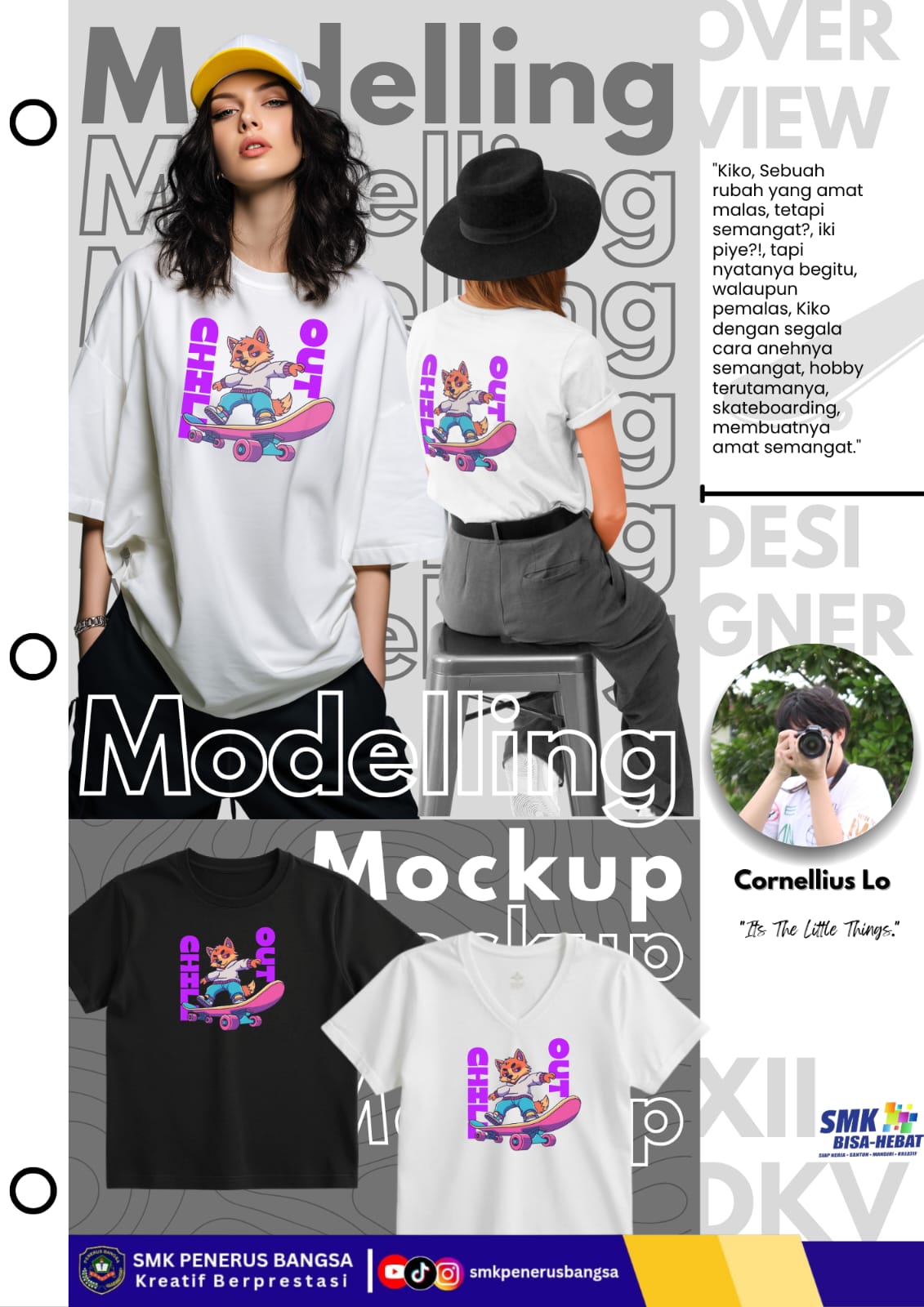 Desain Kaos Student Fair 2025 